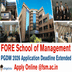 FORE School of Management Extends PGDM 2026 Application Deadline to January 5; Apply Online @fsm.ac.in